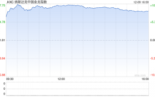 午盘：美股涨跌不一 中概股指数大涨10%