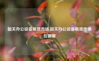 韶关办公设备租赁市场,韶关办公设备租赁市场在哪里