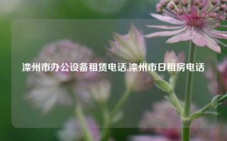 滦州市办公设备租赁电话,滦州市日租房电话