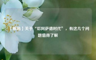 【解局】关于“后阿萨德时代”，有这几个问题值得了解