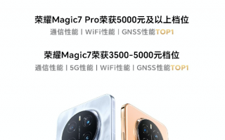 中国电信终端洞察报告：荣耀Magic7通信性能综合排名第一