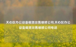 天心区办公设备租赁出售维修公司,天心区办公设备租赁出售维修公司电话