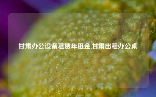 甘肃办公设备租赁年租金,甘肃出租办公桌