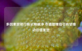 多因素致银行股长期破净 市值管理指引有望推动估值重塑