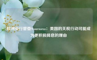 欧洲央行管委Stournaras：美国的关税行动可能成为更积极降息的理由