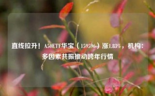 直线拉升！A50ETF华宝（159596）涨1.83%，机构：多因素共振推动跨年行情