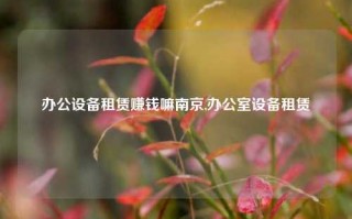 办公设备租赁赚钱嘛南京,办公室设备租赁