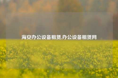 海安办公设备租赁,办公设备租赁网-第1张图片-合肥慧帆商贸有限公司