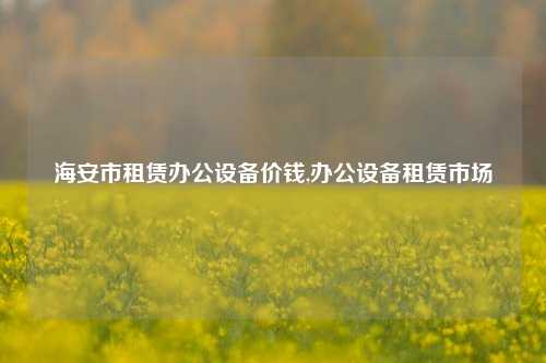 海安市租赁办公设备价钱,办公设备租赁市场-第1张图片-合肥慧帆商贸有限公司