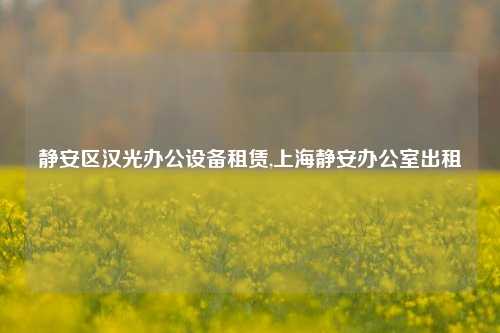 静安区汉光办公设备租赁,上海静安办公室出租-第1张图片-合肥慧帆商贸有限公司