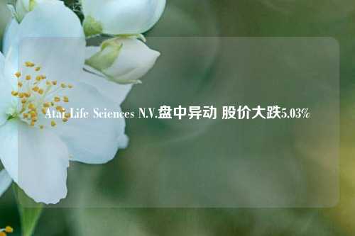 Atai Life Sciences N.V.盘中异动 股价大跌5.03%-第1张图片-合肥慧帆商贸有限公司